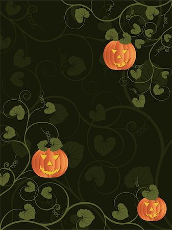 simsearch:400-08776231,k - Vector halloween background. Stockbilder - Microstock & Abonnement, Bildnummer: 400-05169643