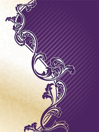 Classy two part background in gold and purple. Graphics are grouped and in several layers for easy editing. The file can be scaled to any size. Stock Photo - Budget Royalty-Free & Subscription, Code: 400-05160212