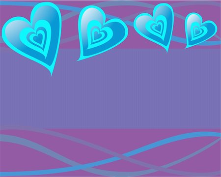 simsearch:400-04745515,k - vector illustration of an abstract background with hearts Foto de stock - Super Valor sin royalties y Suscripción, Código: 400-05162596