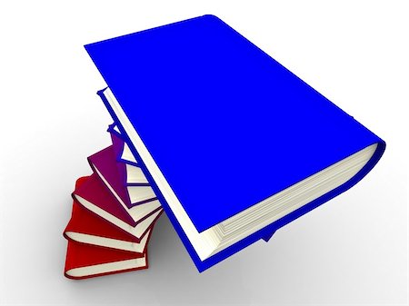 simsearch:400-04623628,k - The big book on a white background Stock Photo - Budget Royalty-Free & Subscription, Code: 400-05163937