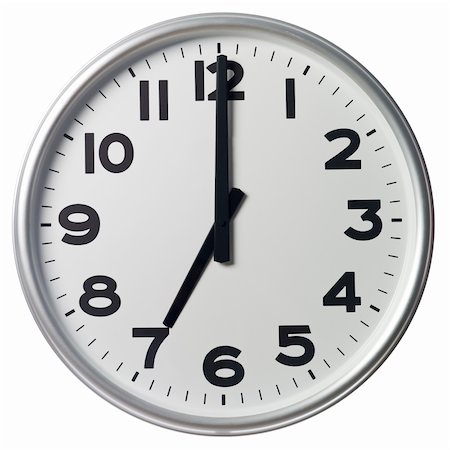 Seven O'Clock Stock Photo - Budget Royalty-Free & Subscription, Code: 400-05163999