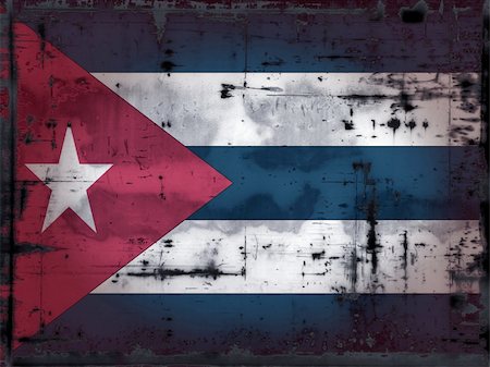 simsearch:400-08034320,k - grunge background - cuba flag - illustration Stock Photo - Budget Royalty-Free & Subscription, Code: 400-05174662