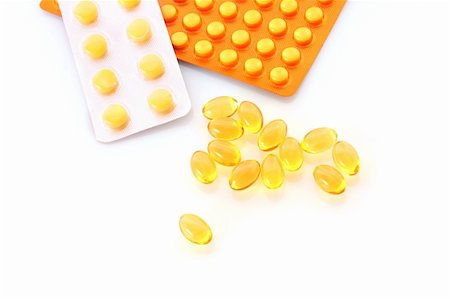 medication isolated on a white Stock Photo - Budget Royalty-Free & Subscription, Code: 400-05175099