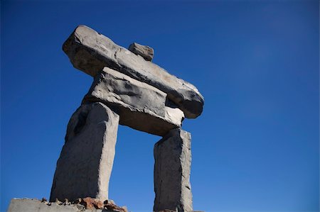 simsearch:400-05175536,k - An Inukshuk on the top of Whistler, BC Fotografie stock - Microstock e Abbonamento, Codice: 400-05175533