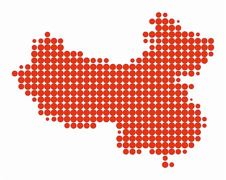 Map of China Stock Photo - Budget Royalty-Free & Subscription, Code: 400-05176360
