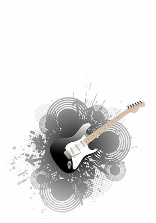 simsearch:400-05268828,k - Music design with a guitar. Available in jpeg and eps8 formats. Stockbilder - Microstock & Abonnement, Bildnummer: 400-05177578