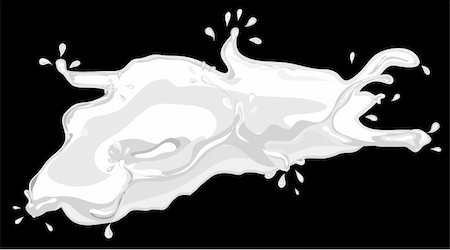 simsearch:400-04605585,k - illustration of milk Stock Photo - Budget Royalty-Free & Subscription, Code: 400-05178710