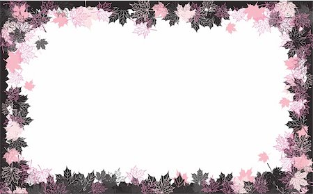 simsearch:400-05254593,k - Autumn frame: maple leaf. Place for your text here. Stock Photo - Budget Royalty-Free & Subscription, Code: 400-05178797