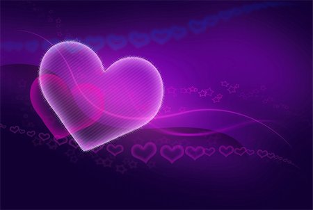 simsearch:400-06630484,k - two hearts - valentine conceptual pink - blue abstract background Stock Photo - Budget Royalty-Free & Subscription, Code: 400-05178877