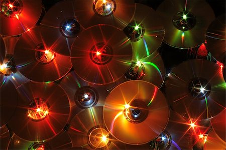 dvd - nice xmas background from the color lights Stock Photo - Budget Royalty-Free & Subscription, Code: 400-05179051