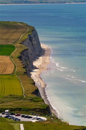 etretat - Coastline of the North Sea near french city Calais Photographie de stock - Aubaine LD & Abonnement, Code: 400-05170090