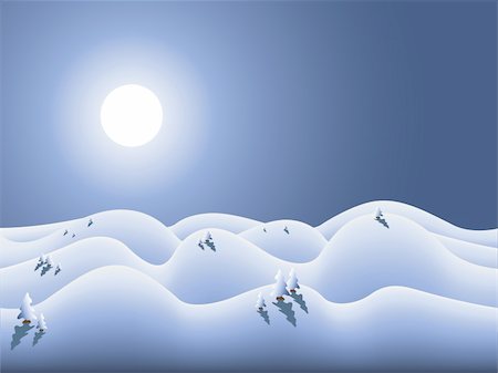 simsearch:400-05719856,k - vector winterland for winter season and christmas Stockbilder - Microstock & Abonnement, Bildnummer: 400-05170599
