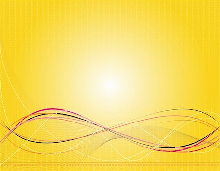 Illustration of Yellow abstract background Photographie de stock - Aubaine LD & Abonnement, Code: 400-05171037