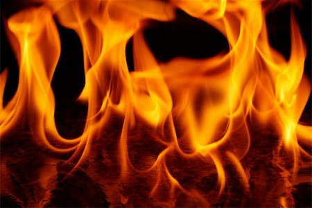simsearch:400-04418789,k - fire flame on black background Stock Photo - Budget Royalty-Free & Subscription, Code: 400-05171534