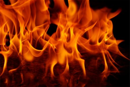 simsearch:400-04418789,k - fire flame on black background Stock Photo - Budget Royalty-Free & Subscription, Code: 400-05171532