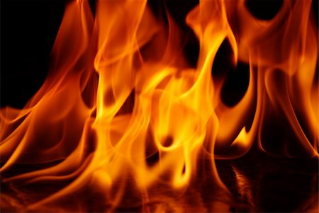 simsearch:400-04418789,k - fire flame on black background Stock Photo - Budget Royalty-Free & Subscription, Code: 400-05171541