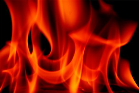 fire flame on black background Stock Photo - Budget Royalty-Free & Subscription, Code: 400-05171551