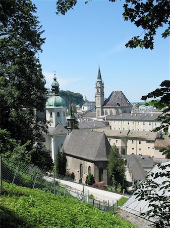 salzburg cathedral - Salzburg Photographie de stock - Aubaine LD & Abonnement, Code: 400-05184157