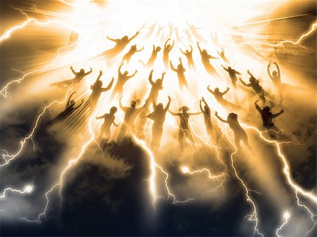 The Rapture of People out of the world Stock Photo - Budget Royalty-Free & Subscription, Code: 400-05186520