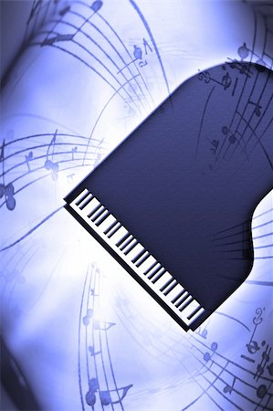 piano clef - Music Stock Photo - Budget Royalty-Free & Subscription, Code: 400-05186918