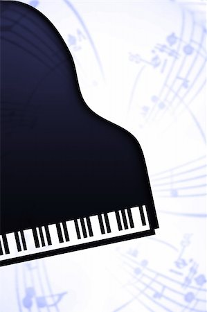 piano clef - Music Stock Photo - Budget Royalty-Free & Subscription, Code: 400-05187749