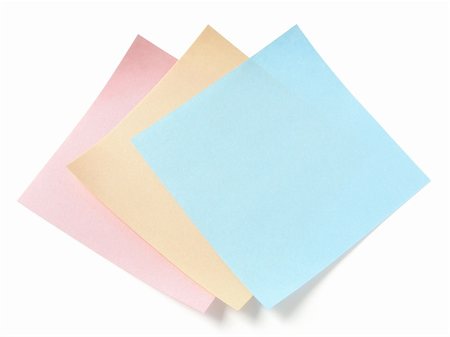 simsearch:400-05348598,k - three blank colorful to-do lists Photographie de stock - Aubaine LD & Abonnement, Code: 400-05188123
