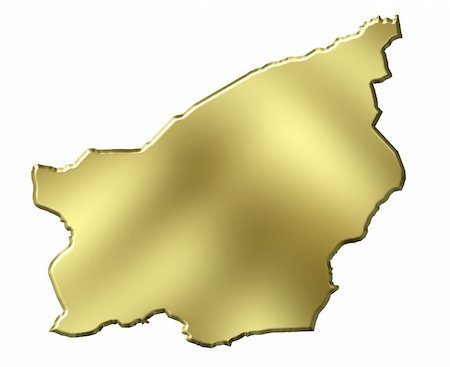simsearch:400-05120223,k - San Marino 3d golden map isolated in white Photographie de stock - Aubaine LD & Abonnement, Code: 400-05180504