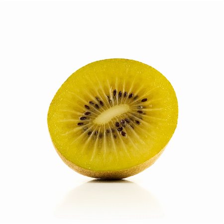 simsearch:600-00173811,k - Isolated half of kiwi on white background Stock Photo - Budget Royalty-Free & Subscription, Code: 400-05181484