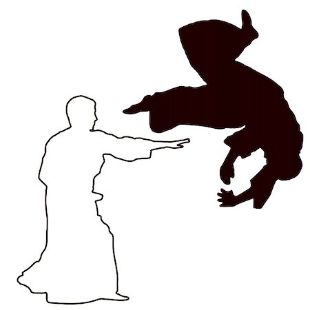 splav (artist) - Fighting arts AIKIDO.Ueshiba. Foto de stock - Super Valor sin royalties y Suscripción, Código: 400-05181512