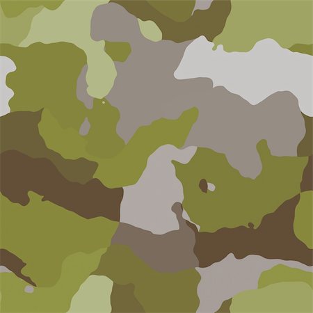 Camouflage pattern wallpaper texture background abstract illustration Stock Photo - Budget Royalty-Free & Subscription, Code: 400-05182606