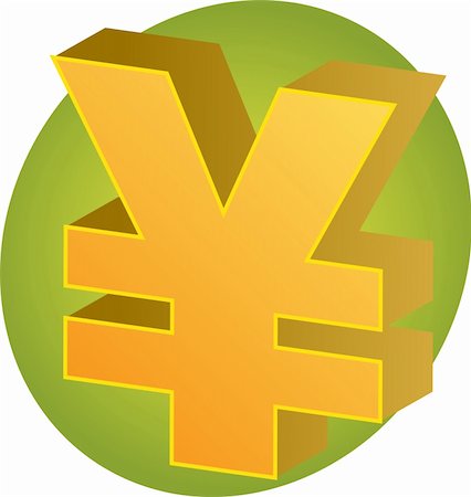 Japanese yen Currency symbol isometric illustration 3d Stockbilder - Microstock & Abonnement, Bildnummer: 400-05183790