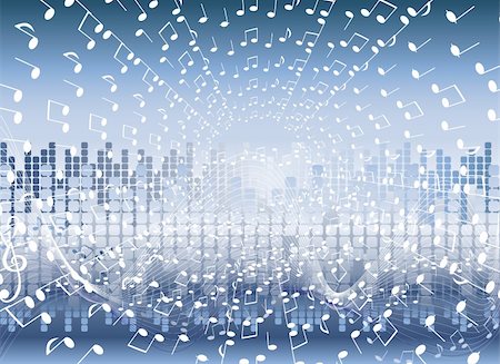 simsearch:400-05183914,k - Illustration of Music retro background with equalizer Fotografie stock - Microstock e Abbonamento, Codice: 400-05183913