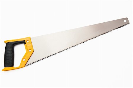 errante - A saw on the white background Stock Photo - Budget Royalty-Free & Subscription, Code: 400-05195451