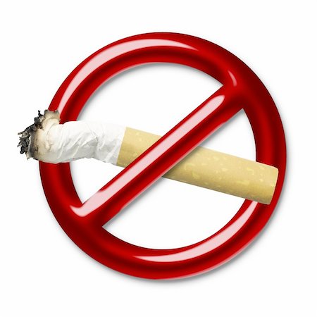 smoking prohibited sign symbol image - Illustration of a red symbol of an interdiction which crosses cigarette Stock Photo - Budget Royalty-Free & Subscription, Code: 400-05196745
