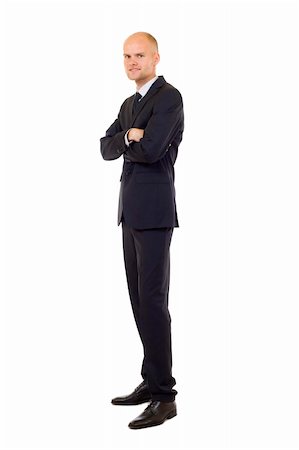 simsearch:400-06091141,k - The young businessman isolated on a white background. A portrait of the man. Photographie de stock - Aubaine LD & Abonnement, Code: 400-05197110