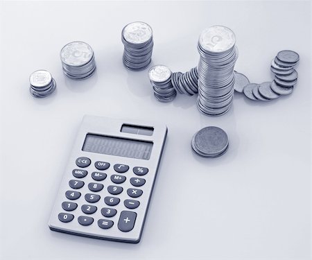 Calculation of financial growth and investment Stock Photo - Budget Royalty-Free & Subscription, Code: 400-05197260
