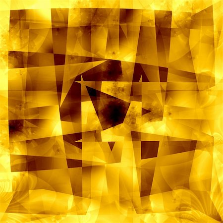 simsearch:400-05199665,k - golden abstract background Photographie de stock - Aubaine LD & Abonnement, Code: 400-05199662