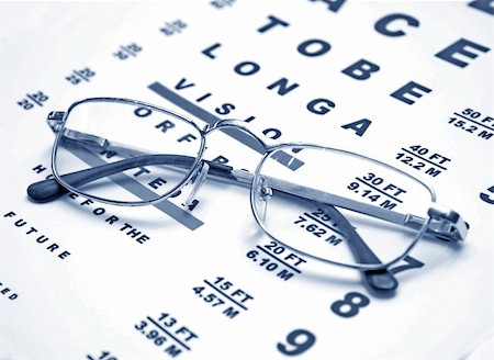 close up of glasses and chart Stock Photo - Budget Royalty-Free & Subscription, Code: 400-05199805