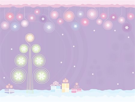 simsearch:400-04266160,k - Retro christmas vector background. Christmas vector collection. Stock Photo - Budget Royalty-Free & Subscription, Code: 400-05199886