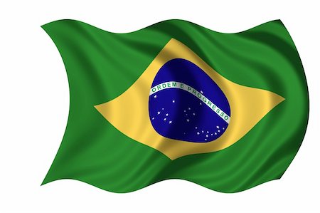 National Flag Brazil Stockbilder - Microstock & Abonnement, Bildnummer: 400-05190857