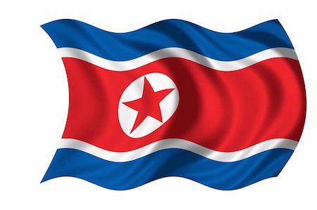 National Flag North Korea Stockbilder - Microstock & Abonnement, Bildnummer: 400-05190874