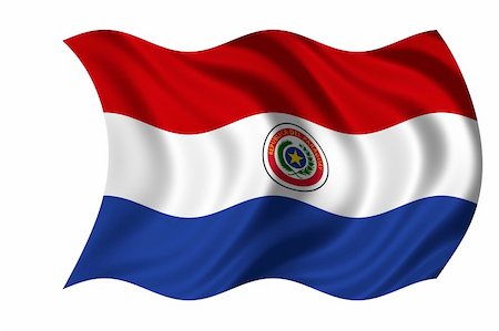 National Flag Paraguay Stockbilder - Microstock & Abonnement, Bildnummer: 400-05190875