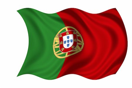 National Flag Portugal Stockbilder - Microstock & Abonnement, Bildnummer: 400-05190876