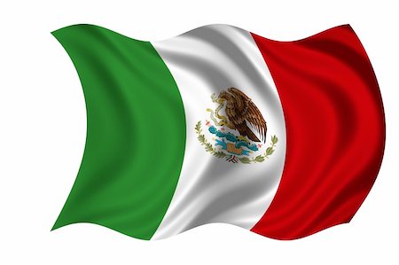 National Flag Mexico Stockbilder - Microstock & Abonnement, Bildnummer: 400-05190870