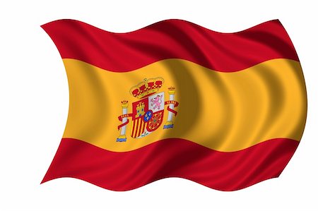 National Flag Spain Stockbilder - Microstock & Abonnement, Bildnummer: 400-05190881