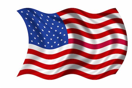 National Flag USA Stockbilder - Microstock & Abonnement, Bildnummer: 400-05190909