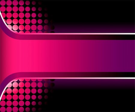 Beautiful 3D pink stripe with halftone background Stock Photo - Budget Royalty-Free & Subscription, Code: 400-05191724