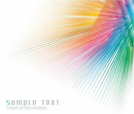 Abstract Rainbow Colours Spectrum Business Card Background Stock Photo - Budget Royalty-Free & Subscription, Code: 400-05191756