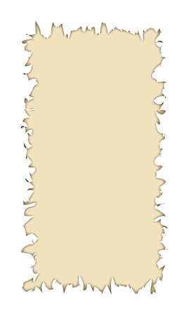 simsearch:400-05174298,k - old brown paper isolated on white background Stockbilder - Microstock & Abonnement, Bildnummer: 400-05192344