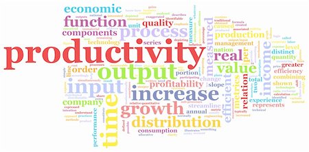 productivity concepts - Productivity in the Work Place as a Concept Stock Photo - Budget Royalty-Free & Subscription, Code: 400-05204134